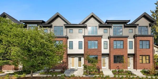 Willow Townhome Front Elevations - #1 Home Buying Realtors in Seattle